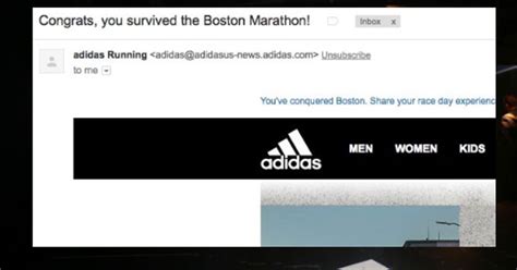 adidas boston marathon email